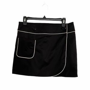 Bebe Mini Wrap Skirt Black Women’s Size 6 waist